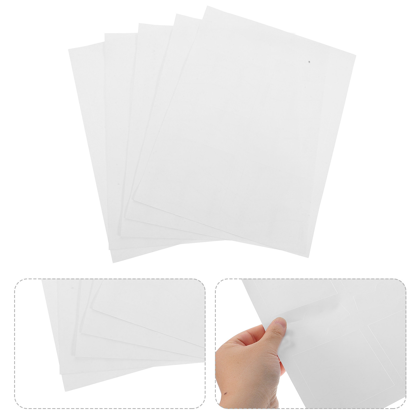 Sticker Label Template - 10Sheets Waterproof Wine Label Stickers Printable