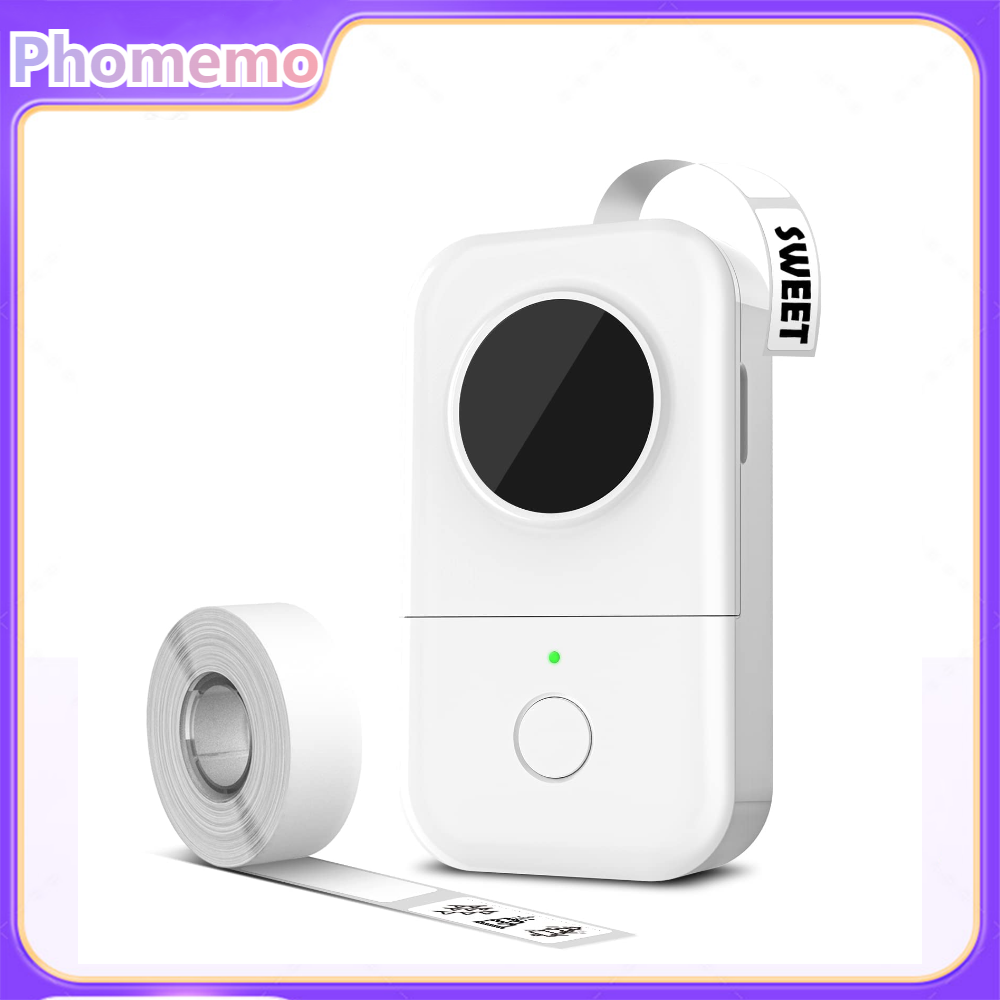 Sticker Label Template - Printer Portable Wireless Bluetooth Phomemo D30