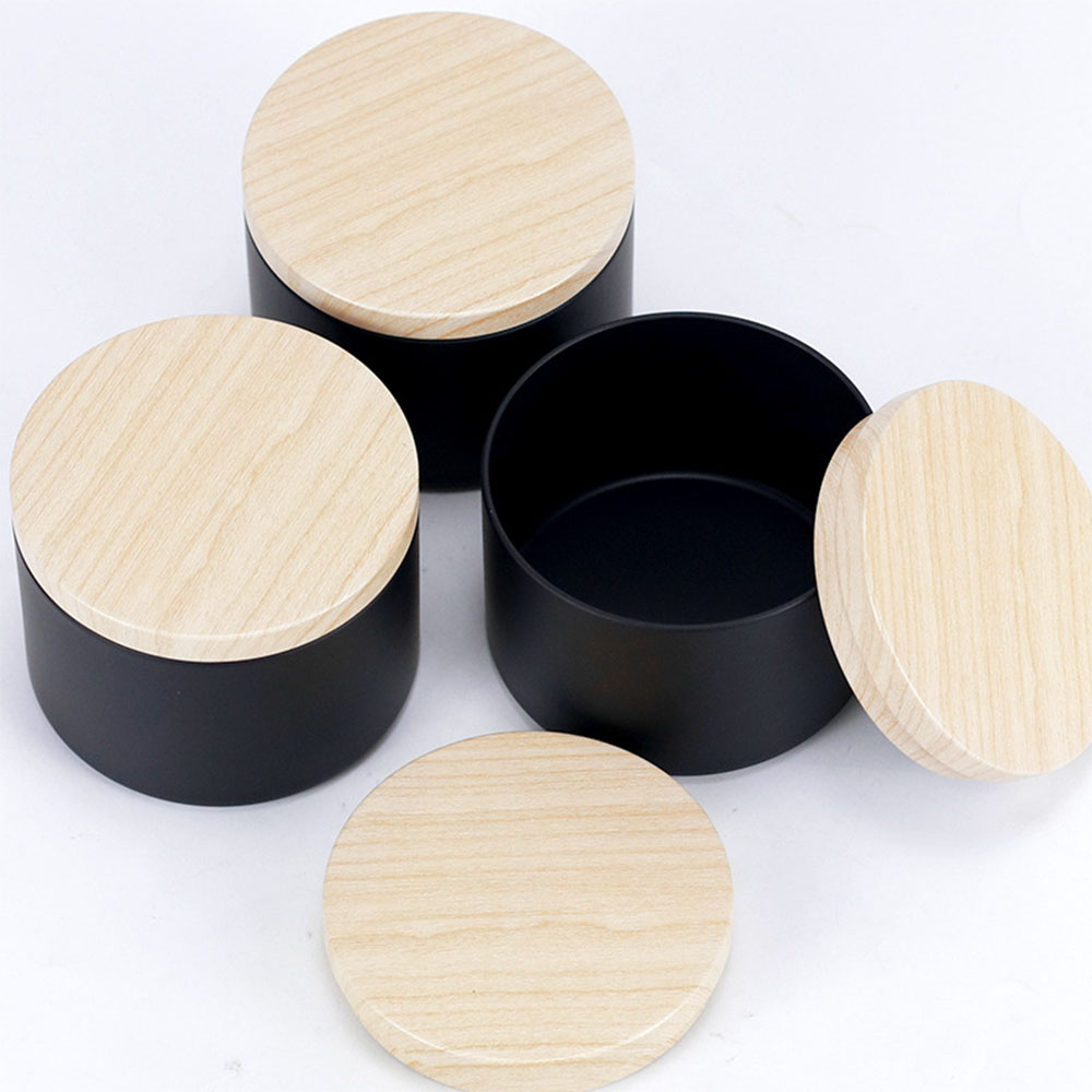 24pcs 4oz Black Candle Jars ,R - Black Tin Candle ulasan dan harga