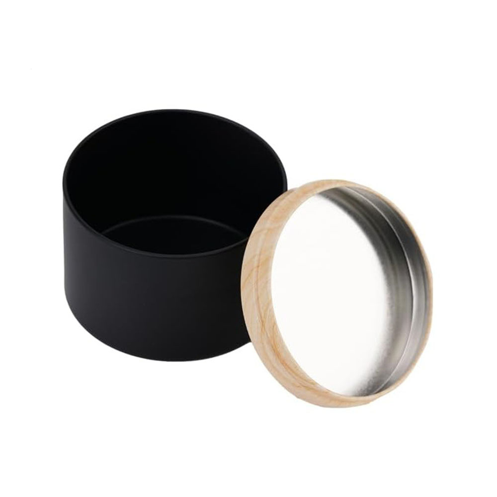 24pcs 4oz Black Candle Jars ,R - Black Tin Candle ulasan dan harga