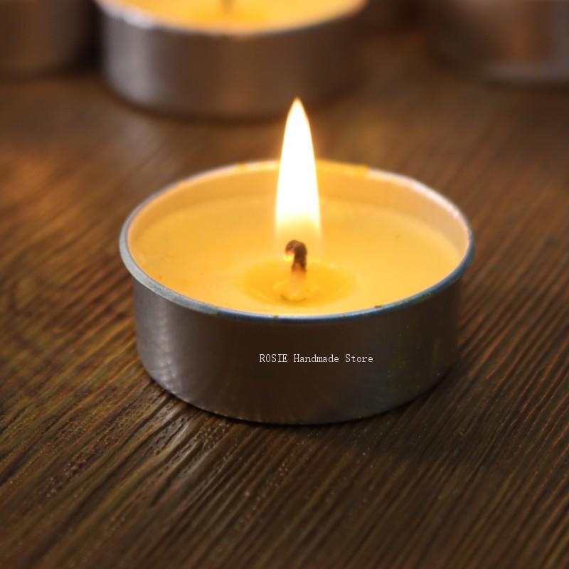 Empty Tea Wax Circular Aluminu - Candle Making Supplies For Beginners ulasan dan harga