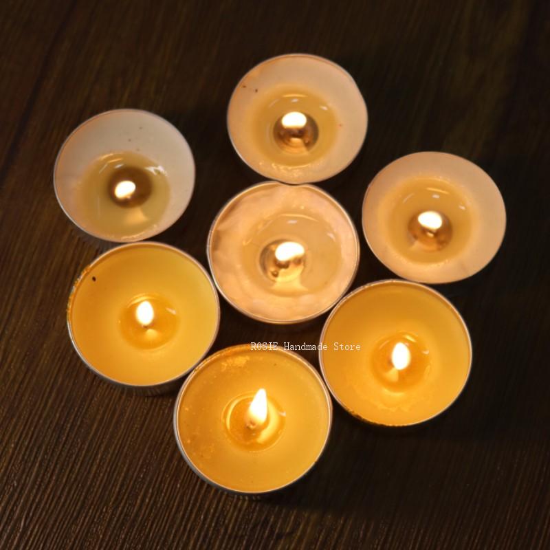Empty Tea Wax Circular Aluminu - Candle Making Supplies For Beginners ulasan dan harga