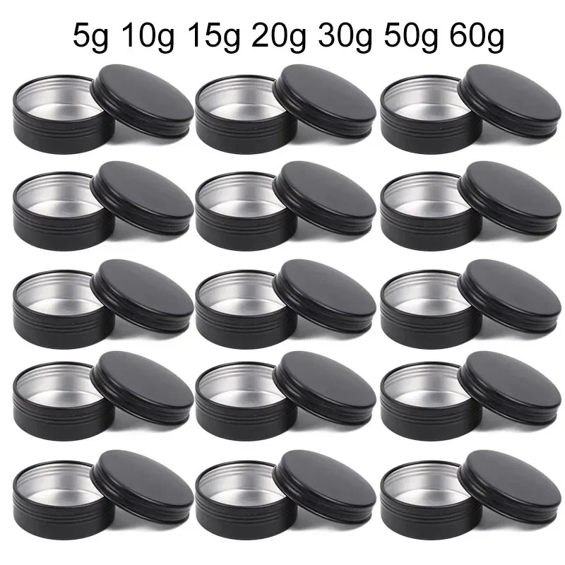 50Pcs Black Empty Candle Jars  - Black Tin Candle ulasan dan harga