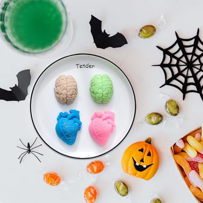 Human Brain And Heart Silicone - Candle Making Supplies For Beginners ulasan dan harga