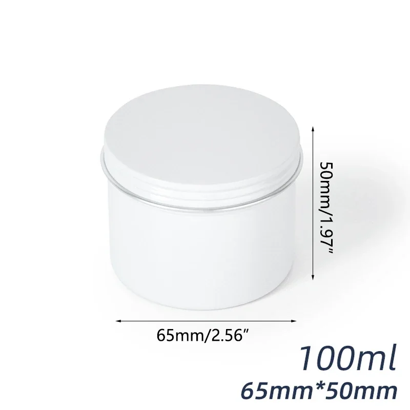 10/20/30Pcs 100/120ml Round Al - Black Tin Candle ulasan dan harga