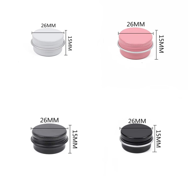 200pcs Mini 5g Pink White Blac - Black Tin Candle ulasan dan harga