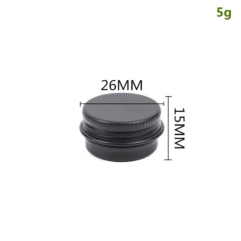 200pcs Mini 5g Pink White Blac - Black Tin Candle ulasan dan harga