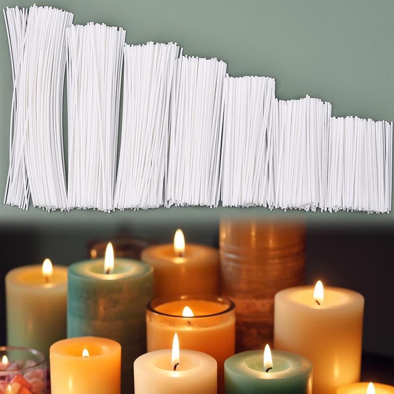 50/100Pcs Waxed Cotton Candle  - Candle Supplies Kit ulasan dan harga