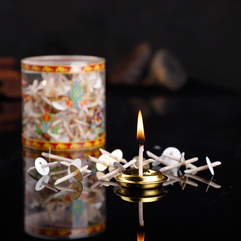 200Pcs/Box Oil Lamp Wick Makin - Candle Supplies Kit ulasan dan harga