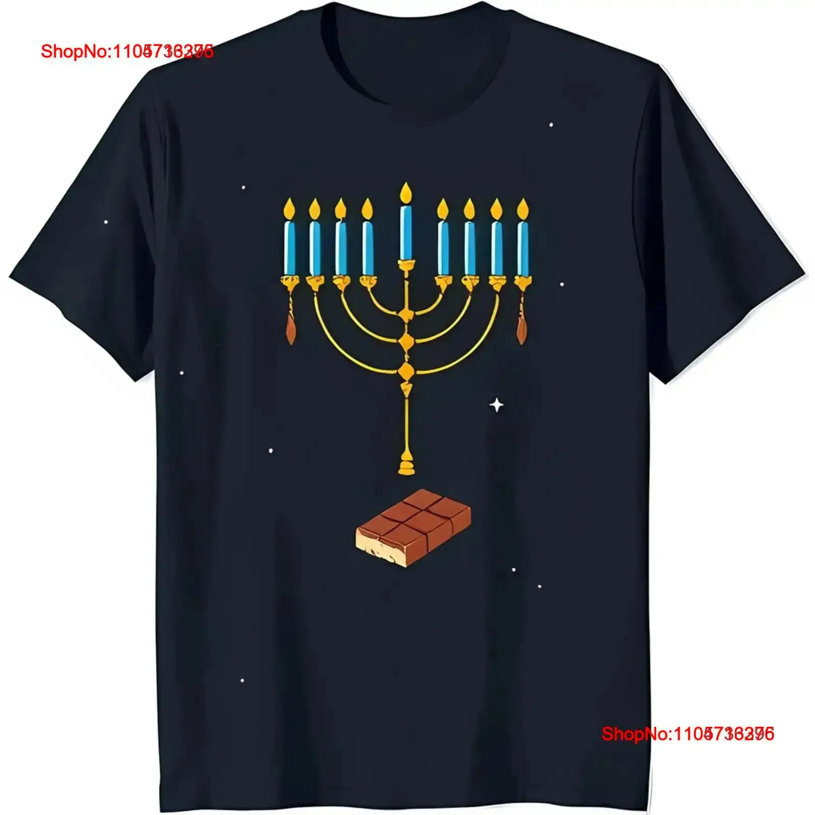 Festive Black T Shirt with Gol - Black Tin Candle ulasan dan harga