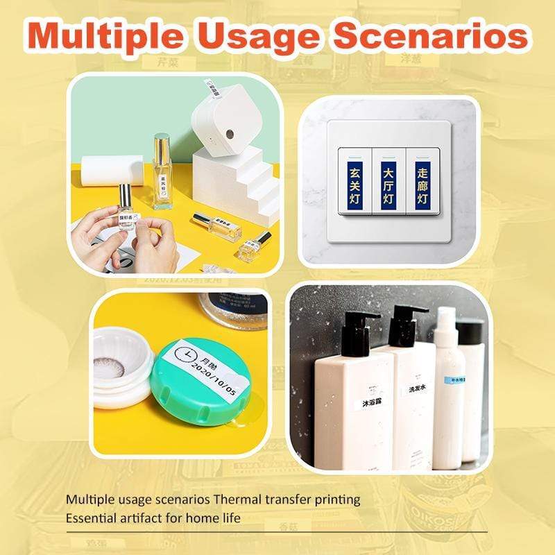 Make ID Label Maker Thermal Po - Sticker Label Template ulasan dan harga